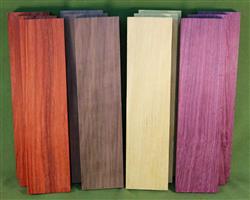 Exotic Wood Craft Pack - 12 Boards 3" x 12" x 7/8"  #916   $79.99